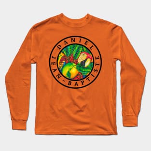 Scarlet Macaw & Oranges Long Sleeve T-Shirt